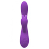 Вибратор-кролик Wooomy Gili-Gili Vibrator with Heat Purple, отросток с ушками, подогрев до 40°С || Вібратор-кролик Wooomy Gili-Gili Vibrator with Heat Purple, відросток з вушками, підігрів до 40°С