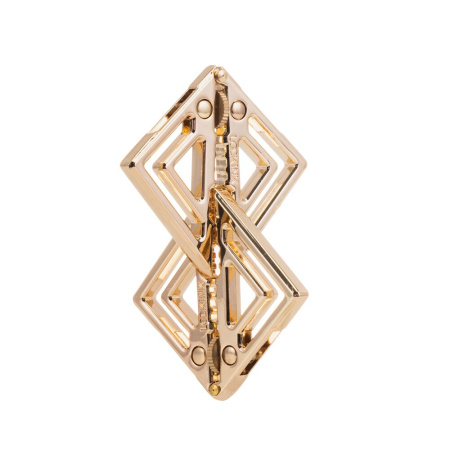 Зажимы для сосков с тяжелой подвеской LOCKINK Adjustable Nipple Clamps with Heavy Pendant - Golden || Затискачі для сосків з важкою підвіскою LOCKINK Adjustable Nipple Clamps with Heavy Pendant - Golden