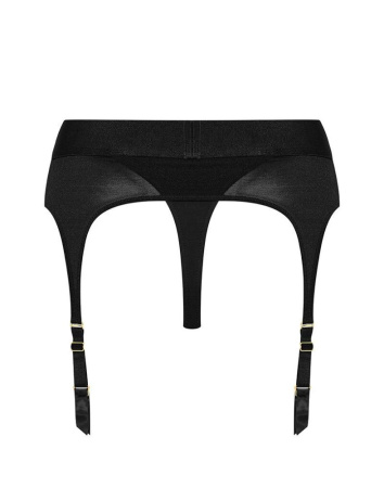 Трусы для страпона с подвязками для чулок Strap-On-Me REBEL HARNESS - XL || Труси для страпону з підв'язками для панчох Strap-On-Me REBEL HARNESS - XL