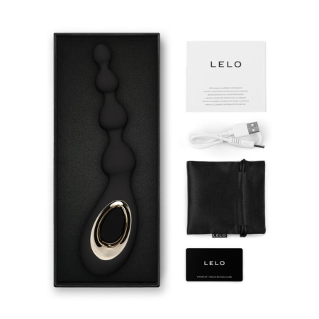 Анальный вибратор LELO Soraya Beads Black || Анальний вібратор LELO Soraya Beads Black