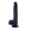Силиконовый дилдо Hismith 8.3" Silicone Dildo Black || Силіконовий дилдо Hismith 8.3" Silicone Dildo Black