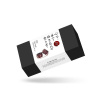 Кожаные наручники Liebe Seele Wine Red Wrist Cuffs, съемная цепочка-крепление || Шкіряні наручники Liebe Seele Wine Red Wrist Cuffs, знімний ланцюжок-кріплення