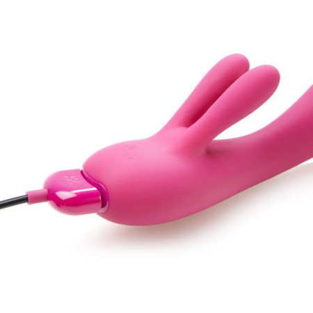 Вибратор-кролик Je Joue - Fifi Fuchsia с тремя моторами, глубокая вибрация || Вібратор-кролик Je Joue - Fifi Fuchsia з трьома моторами, глибока вібрація