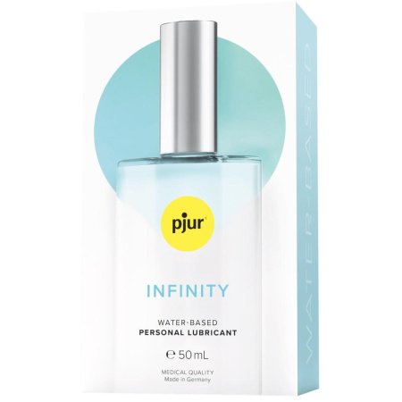 Премиальная смазка на водной основе pjur INFINITY water-based (50 мл) без отдушек и консервантов || Преміальна змазка на водній основі pjur INFINITY water-based (50 мл) без запашників та консервантів
