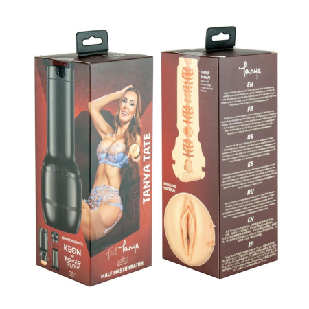 Мастурбатор Kiiroo Feel Tanya Tate PBC совместим с PowerBlow и Keon || Мастурбатор Kiiroo Feel Tanya Tate PBC сумісний з PowerBlow та Keon