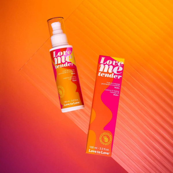 Массажное масло Love To Love - Love Me Tender, Mojito (100 мл), аромат мохито, без парабенов