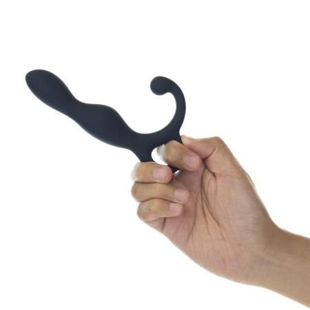 Массажер простаты Lux Active LX1 Anal Trainer 5.75″, Dark Blue, вибропуля в комплекте || Масажер простати Lux Active LX1 Anal Trainer 5.75″, Dark Blue, віброкуля в комплекті