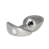 Анальная пробка Pillow Talk Sneaky Luxurious Stainless Steel Anal Plug с кристаллом Swarovski || Анальна пробка Pillow Talk Sneaky Luxurious Stainless Steel Anal Plug із кристалом Swarovski