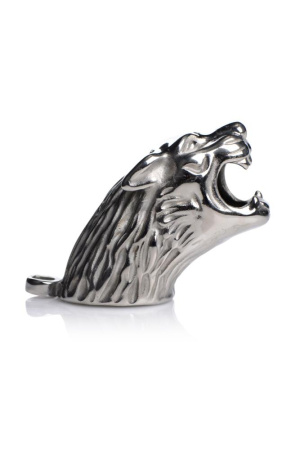 Клетка для пениса Master Series: Tiger King Cock Cage With Lock, три кольца, замок, три ключа || Клітка для пеніса Master Series: Tiger King Cock Cage With Lock, три кільця, замок, три ключі