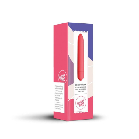 Вибропуля SugarBoo Coral Crush, 10 уровней интенсивности || Віброкуля SugarBoo Coral Crush, 10 рівнів інтенсивності