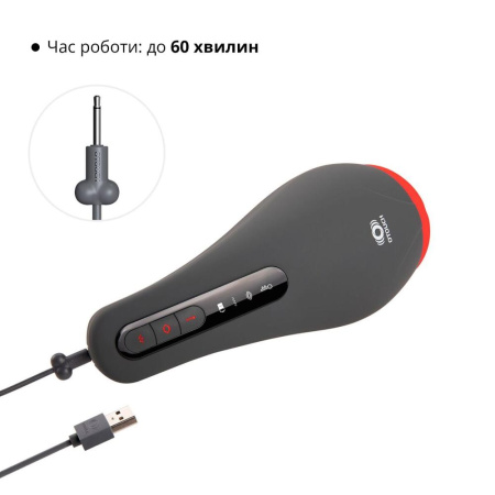 Мастурбатор Otouch AIRTURN 2, 6 режимов вибрации, 5 режимов всасывания, 2 уровня подогрева || Мастурбатор Otouch AIRTURN 2, 6 режимів вібрації, 5 режимів всмоктування, 2 рівні підігріву