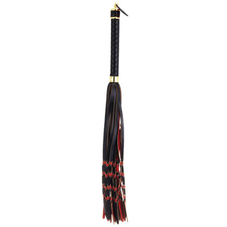 Флоггер LOCKINK SEVANDA Red & Black Braided Tail Flogger || Флогер LOCKINK SEVANDA Red & Black Braided Tail Flogger