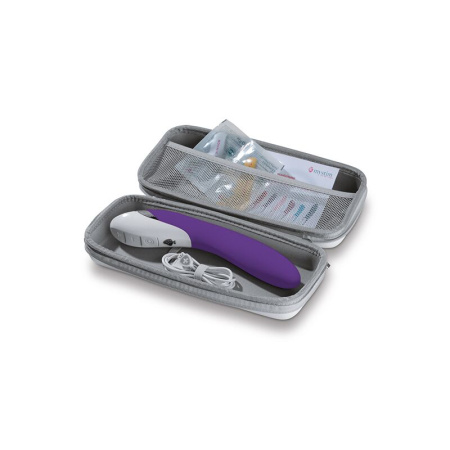 Мощный вибратор Mystim Sassy Simon Purple с двумя моторами и стимулирующим рельефом || Потужний вібратор Mystim Sassy Simon Purple з двома моторами і стимулюючим рельєфом