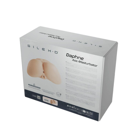 Мастурбатор-попка с двумя входами SilexD Daphne Ass Masturbator, суперреалистичный, термореактивный || Мастурбатор-попка з двома входами SilexD Daphne Ass Masturbator, суперреалістичний, термореактивний