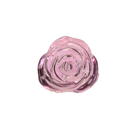 Стеклянная анальная пробка Pillow Talk Rosy Luxurious Glass Anal Plug, ⌀3,3 см, вибропуля в подарок || Скляна анальна пробка Pillow Talk Rosy Luxurious Glass Anal Plug, ⌀3,3 см, віброкуля в подарунок
