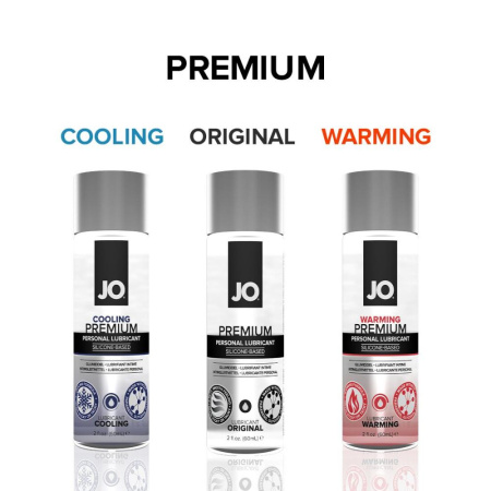 Охлаждающий лубрикант на силиконовой основе JO PREMIUM — COOLING (60 мл) || Охолоджувальний лубрикант на силіконовій основі JO PREMIUM — COOLING (60 мл)