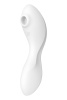 Вакуумный смарт-стимулятор с вибрацией Satisfyer Curvy Trinity 5 (White), управление со смартфона || Вакуумний смарт-стимулятор із вібрацією Satisfyer Curvy Trinity 5 (White), керування зі смартфона