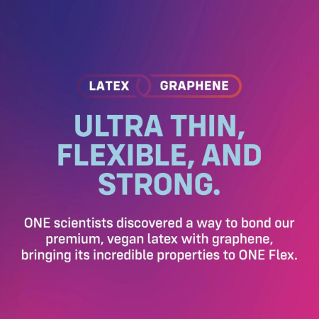 Презервативы ONE Flex Graphene Condom 10 шт, подарочная упаковка тюб || Презервативи ONE Flex Graphene Condom 10 шт, подарункова упаковка тюб