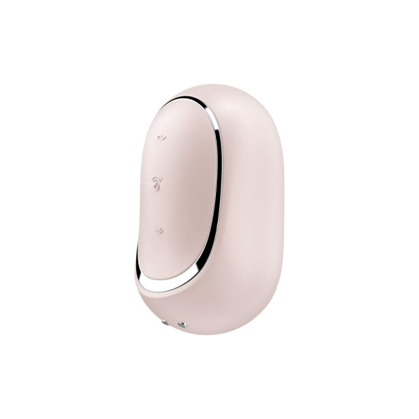 Вакуумный стимулятор с вибрацией Satisfyer Pro To Go 2 Beige