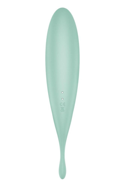 Смарт-вібратор для клітора з вакуумною стимуляцією Satisfyer Twirling Pro+ Mint