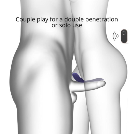 Вибратор для пар с пультом ДУ Love To Love MATCH UP - MIDNIGHT INDIGO || Вібратор для пар із пультом ДК Love To Love MATCH UP - MIDNIGHT INDIGO