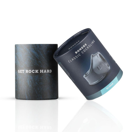 Эрекционное кольцо Boners Clsssic Cocksling - Grey || Ерекційне кільце Boners Clsssic Cocksling - Grey