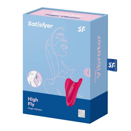 Вибратор на палец Satisfyer High Fly Red || Вібратор на палець Satisfyer High Fly Red