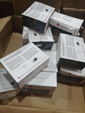 Анальная пробка Dorcel Geisha Plug Diamond XL (мятая упаковка!!!) || Анальна пробка Dorcel Geisha Plug Diamond XL  (м'ята упаковка!!!)