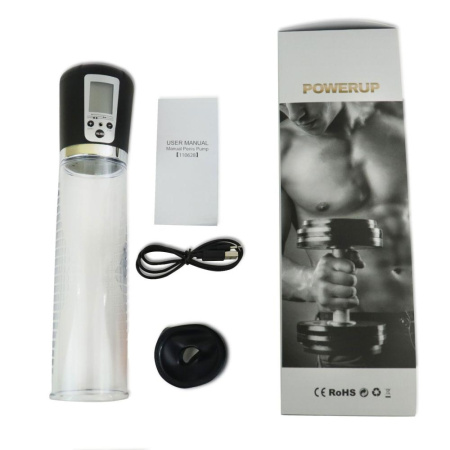 Автоматическая вакуумная помпа на аккумуляторе, LED-табло Men Powerup || Автоматична вакуумна помпа на акумуляторі, LED-табло Men Powerup