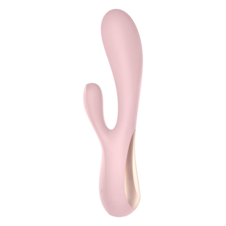 Смарт вибратор-кролик Satisfyer Mono Flex Mauve, 2 мотора, управление через интернет || Смарт вібратор-кролик Satisfyer Mono Flex Mauve, 2 мотори, керування через інтернет