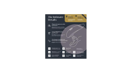 Вакуумный клиторальный стимулятор Womanizer Premium 2 - Black, функции Autopilot и Smart Silence || Вакуумний кліторальний стимулятор Womanizer Premium 2 - Black, функції Autopilot та Smart Silence