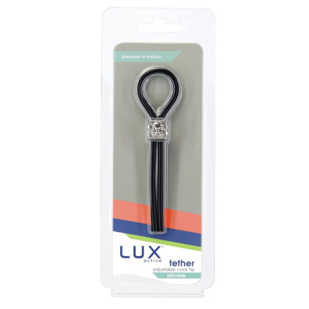 Эрекционное кольцо-лассо LUX Active Tether Adjustable Silicone Cock Tie, регулируемое || Ерекційне кільце-ласо LUX Active Tether Adjustable Silicone Cock Tie, регульоване