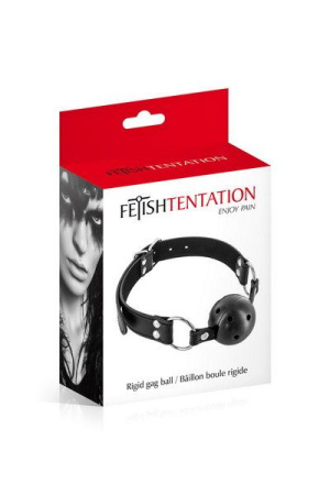 Воздухопроницаемый кляп Fetish Tentation Rigid Gag Ball || Повітропроникний кляп Fetish Tentation Rigid Gag Ball