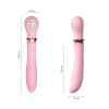 Пульсатор с подогревом Zalo Sweet Magic - Desire Fairy Pink, турбо режим || Пульсатор із підігрівом Zalo Sweet Magic - Desire Fairy Pink, турбо режим