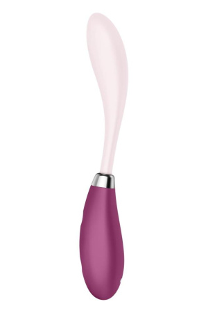 Вибратор Satisfyer G-Spot Flex 3 Red, гибкий ствол с фиксацией положения || Вібратор Satisfyer G-Spot Flex 3 Red, гнучкий стовбур із фіксацією положення