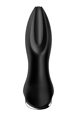 Анальная смарт вибропробка с жемчужным массажем Satisfyer Rotator Plug 2+ Black || Анальна смарт-вібропробка із перлинним масажем Satisfyer Rotator Plug 2+ Black