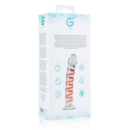 Стеклянный дилдо Gildo Glass Dildo No. 15 || Скляний дилдо Gildo Glass Dildo No.15