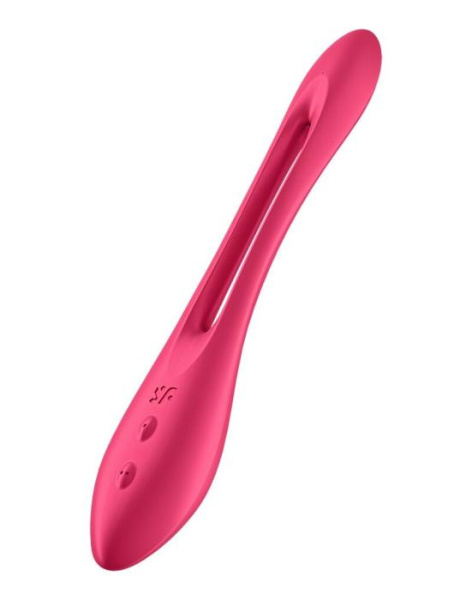 Универсальный гибкий вибратор для пар Satisfyer Elastic Joy Red
