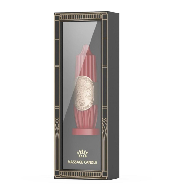 Роскошная массажная свеча Zalo Massage Candle Red
