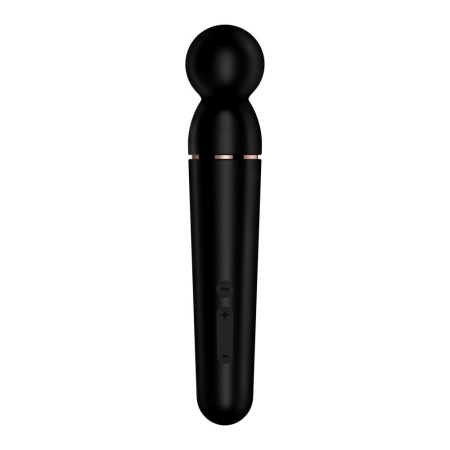 Вибромассажер Satisfyer Planet Wand-er Black/Rosegold, очень мощный, беспроводной || Вібромасажер Satisfyer Planet Wand-er Black/Rosegold, дуже потужний, бездротовий