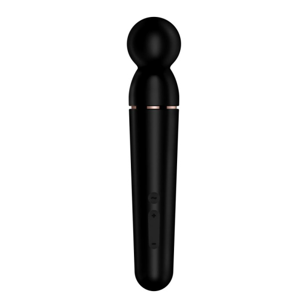 Вібромасажер Satisfyer Planet Wand-er Black/Rosegold, дуже потужний, бездротовий