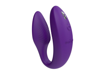 Смарт-вибратор для пар We-Vibe Sync 2 Purple, 10 виброрежимов, пульт ДУ || Смарт-вібратор для пар We-Vibe Sync 2 Purple, 10 віброрежимів, пульт ДК