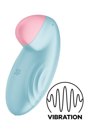 Смарт-вибратор для клитора Satisfyer Tropical Tip Light Blue || Смарт-вібратор для клітора Satisfyer Tropical Tip Light Blue