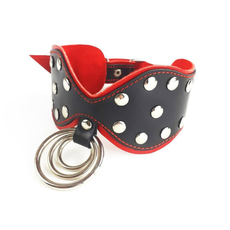 Ошейник из натуральной кожи Art of Sex -  Collar Butterfly || Нашийник з натуральної шкіри Art of Sex -  Collar Butterfly