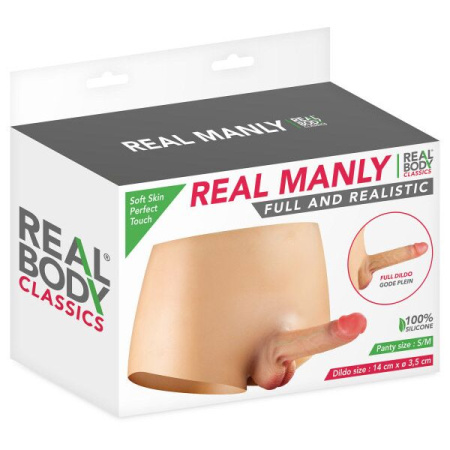 Страпон Real Body — Real Manly full and realistic S/M || Страпон Real Body — Real Manly full and realistic S/M