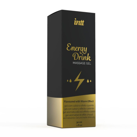 Массажный гель для интимных зон Intt Energy Drink (30 мл) разогревающий || Масажний гель для інтимних зон Intt Energy Drink (30 мл) розігріваючий