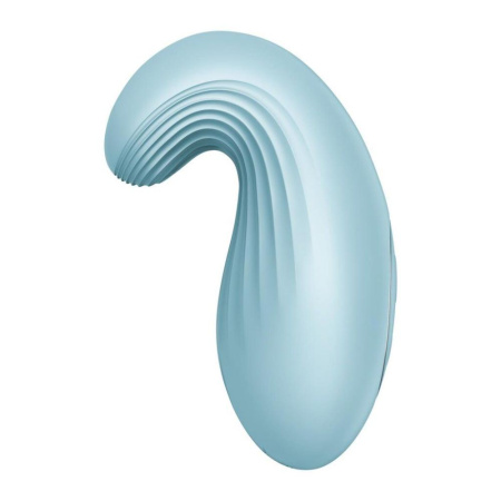 Вибратор Satisfyer Dipping Delight Light Blue, 2 мотора, гибкий кончик || Вібратор Satisfyer Dipping Delight Light Blue, 2 мотори, гнучкий кінчик