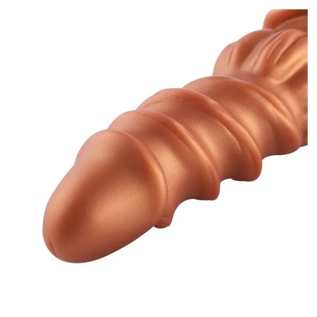 Силиконовый дилдо Hismith Spiral Grain Silicone Dildo Monster Series || Силіконовий дилдо Hismith Spiral Grain Silicone Dildo Monster Series