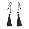 Зажимы для сосков Art of Sex - Nipple clamps Black Tassels || Затискач для сосків Art of Sex - Nipple clamps Black Tassels