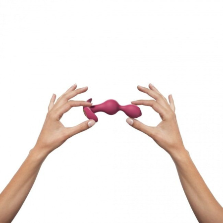 Анальный стимулятор, гибкий с вибрацией Love To Love TWINNY BUD Plum || Анальний стимулятор, гнучкий з вібрацією Love To Love TWINNY BUD Plum